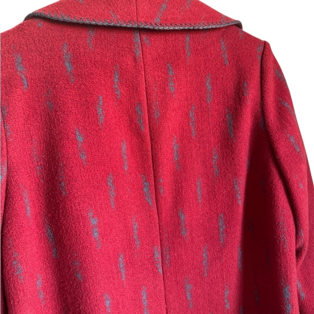 Kial Wool Blend Patterned Jacket - Picture 4 of 5